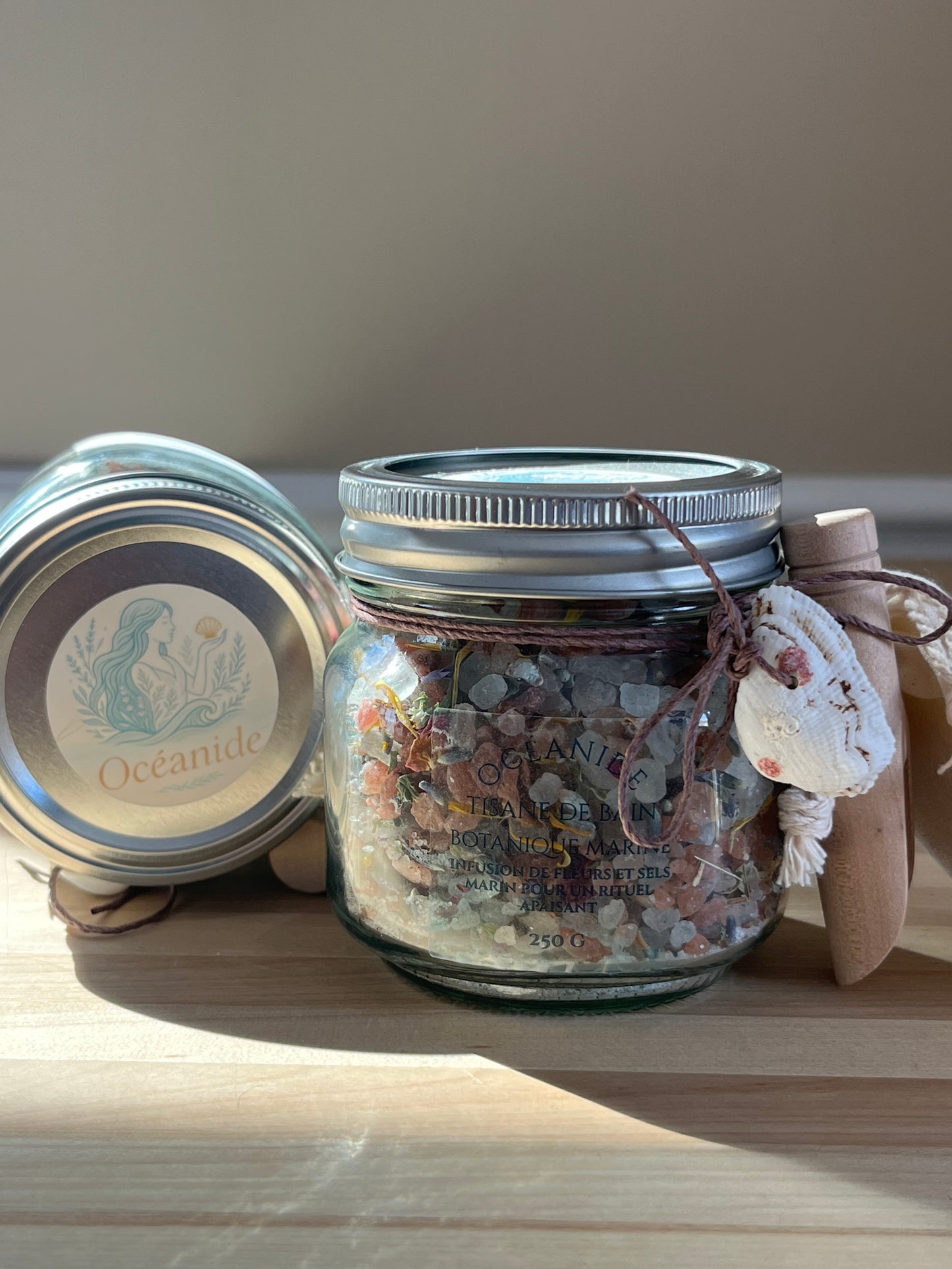 Tisane de bain, Botanique marine 250g (avec sachet coton et cuillère bois)