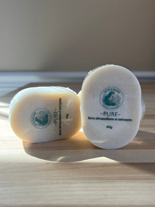 Barre nettoyante démaquillante Pure